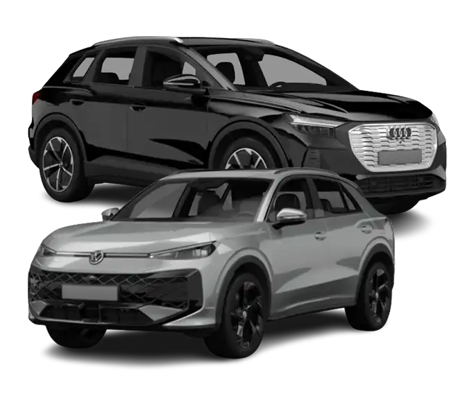 VW TROC und ein AUDI Q4 Etron